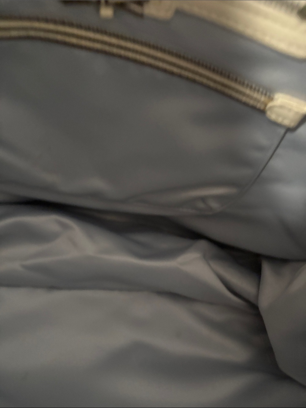 Henri Bendel No 7 Quilted lambskinnTote Bag in Light Gray - Picture 14 of 16